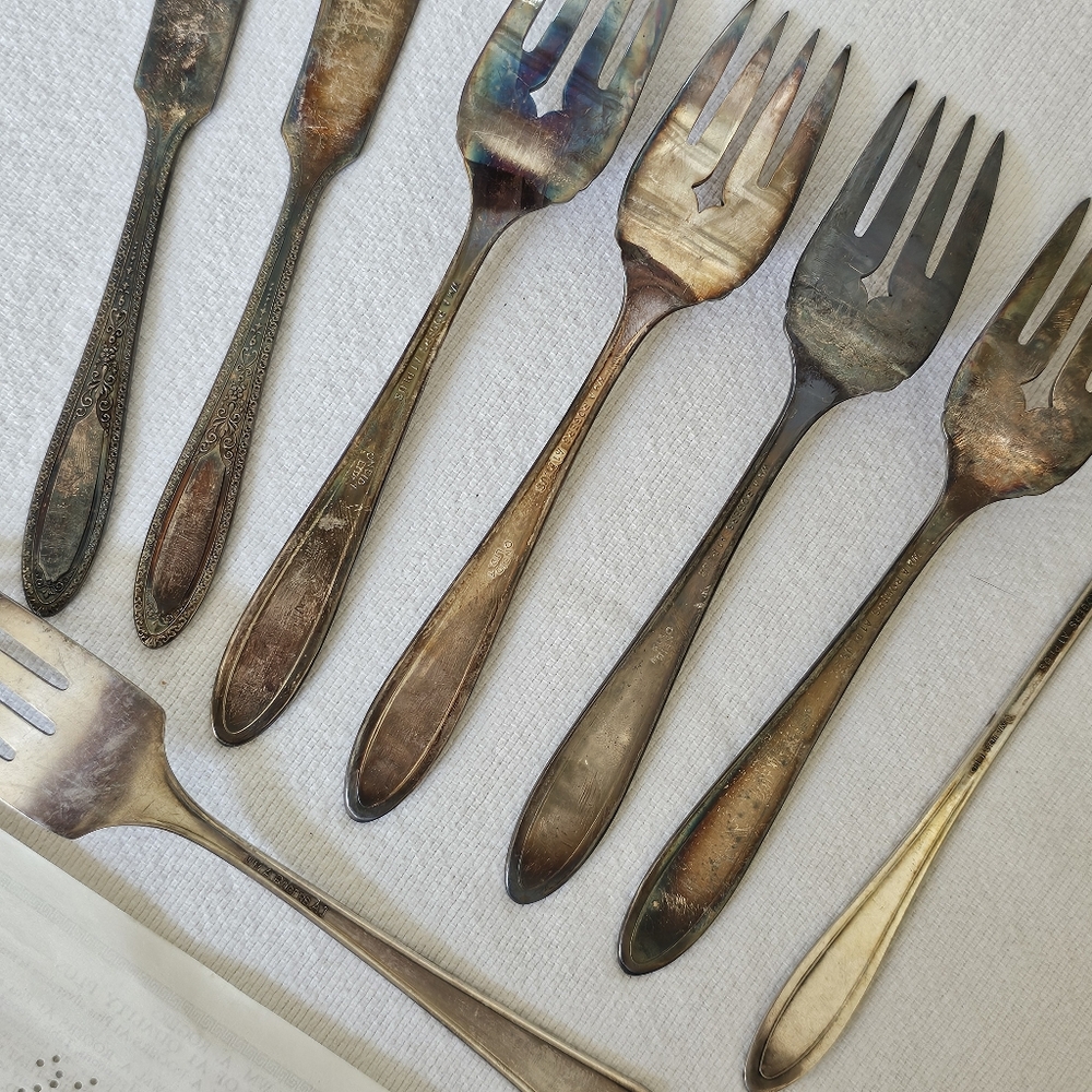 Wm A Rogers A1 Plus Silver Ramona 469 Cutlery Certificate Vintage Silverware - Picture 9 of 12